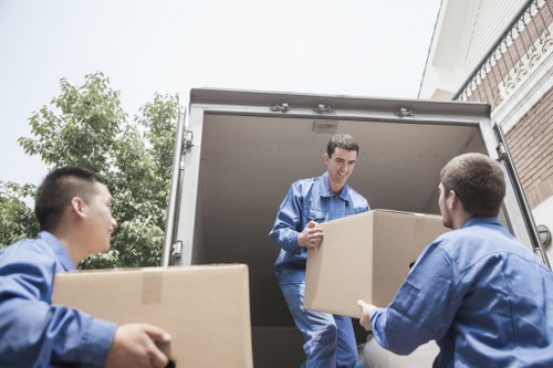 Load-based storage rate example for a busy local flat move