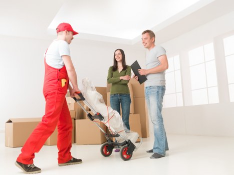 Careful loading of furniture during Crystalpalace removal service