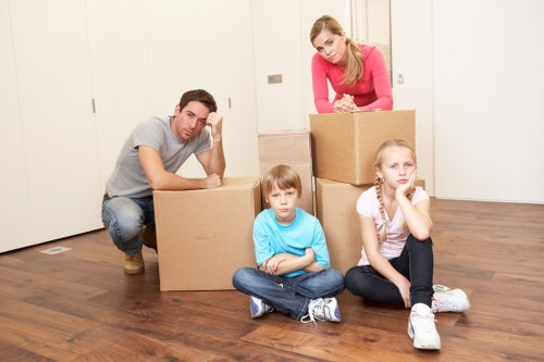 Professional removals and storage setup in Crystal Palace