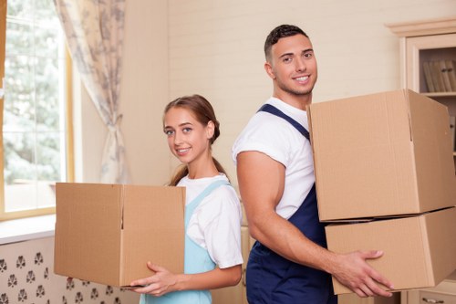 Secure storage facility in Crystalpalace with organized temporary units