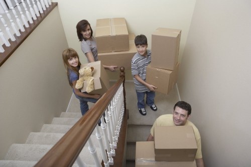 Professional removals team planning a house move in Crystal Palace